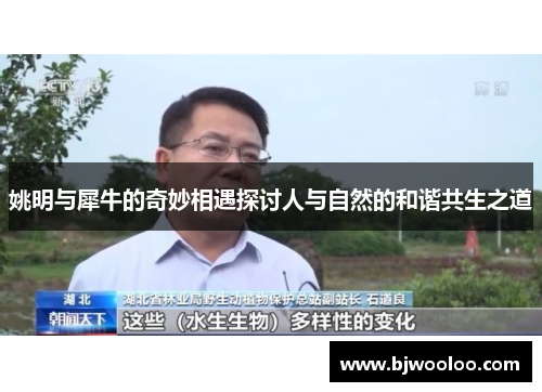 姚明与犀牛的奇妙相遇探讨人与自然的和谐共生之道
